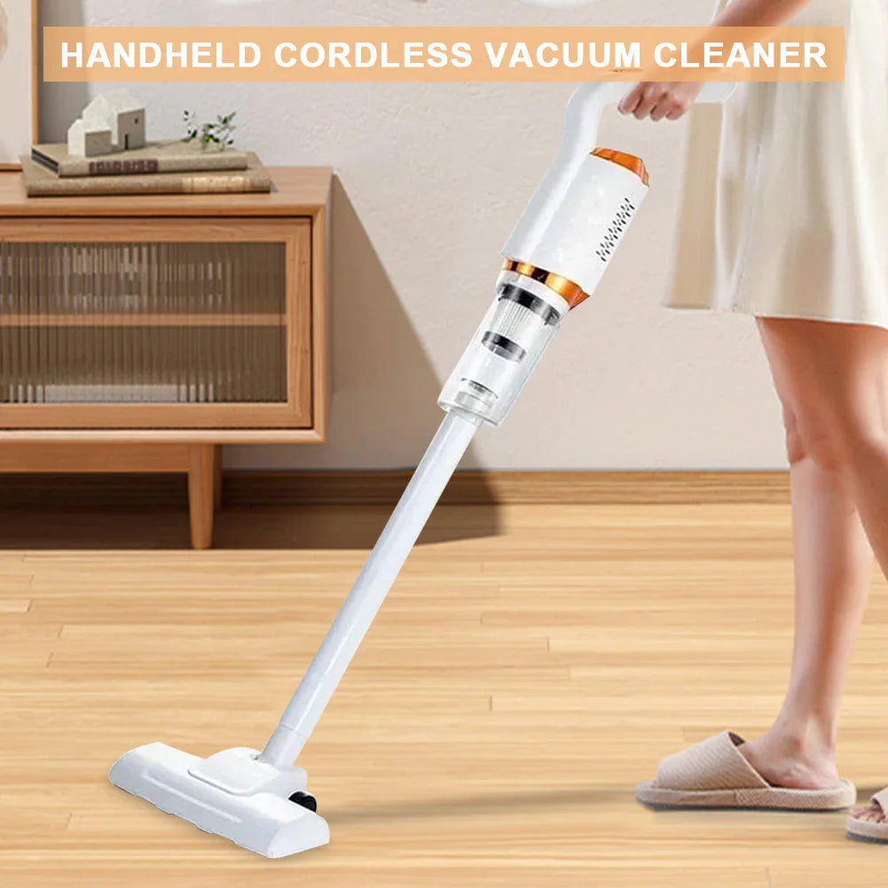 2 in 1 Handheld Wireless Vacuum Cleaner USB Rechargeable Strong Suction Mopping Machine 2000mAh Cordless Portable Cleaning Robot